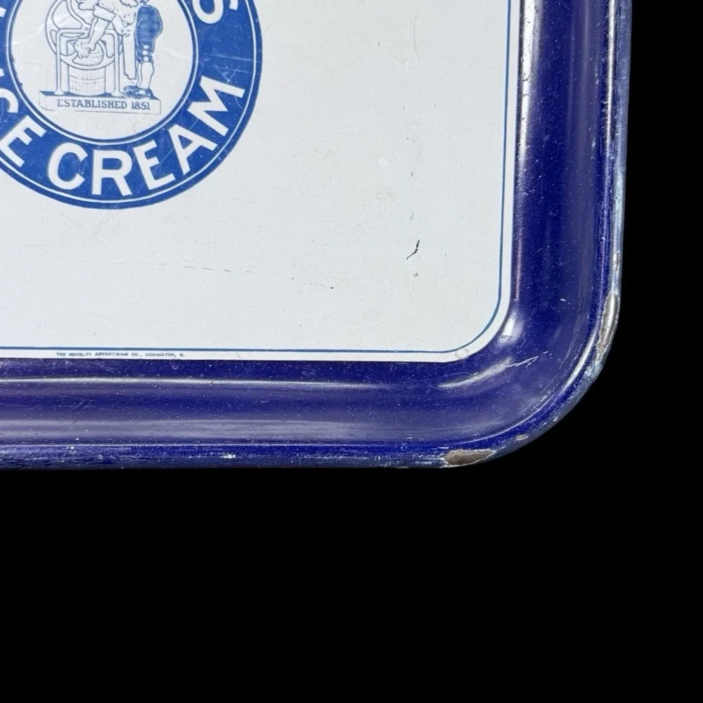Horton's Ice Cream Serving Tray Memorabilia ‎ Metal Advertising 13x10
